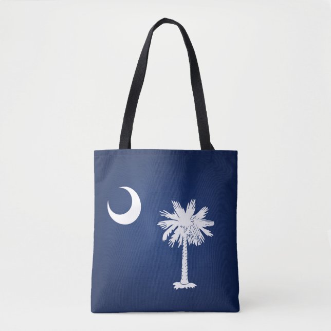 Tote Bag Drapeau cool De La Caroline Du Sud (Devant)