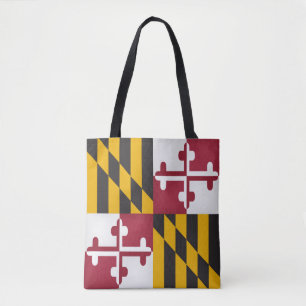 Tote Bag Drapeau cool État Du Maryland