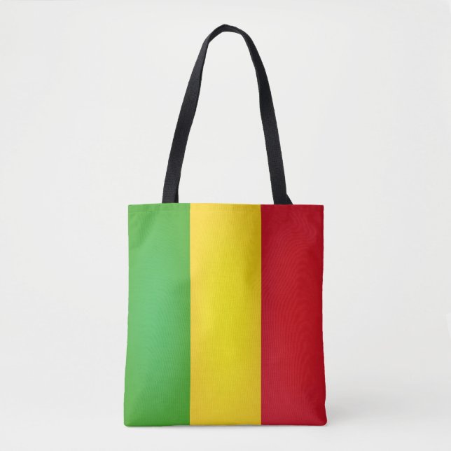 Tote Bag Drapeau cool Mali (Devant)