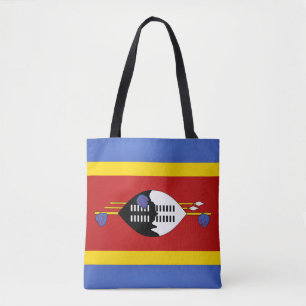 Tote Bag Drapeau Cool Swaziland (Eswatini)