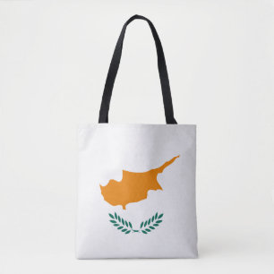 Tote Bag Drapeau de Chypre cool