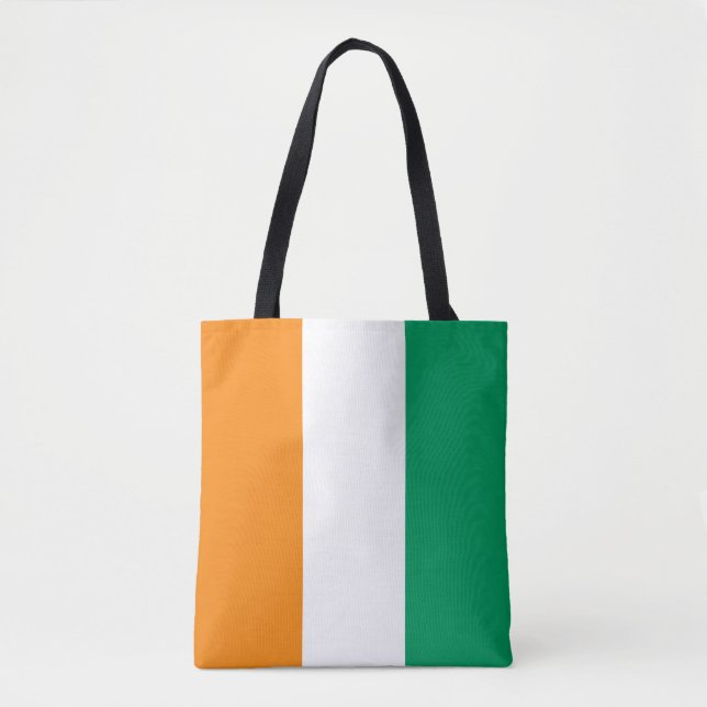 Tote Bag Drapeau de Côte d'Ivoire (Devant)