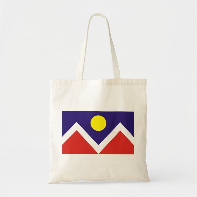 Tote Bag Drapeau de Denver, le Colorado (Devant)