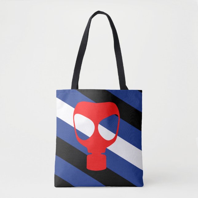 Tote Bag Drapeau de fierté de masque (Devant)