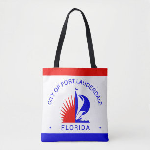 Tote Bag Drapeau de Fort Lauderdale, Floride