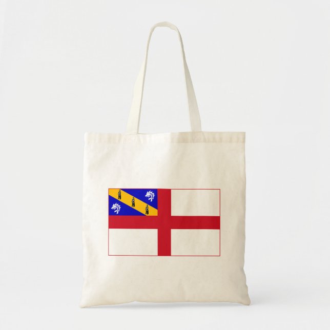 Tote Bag Drapeau de Herm (Devant)