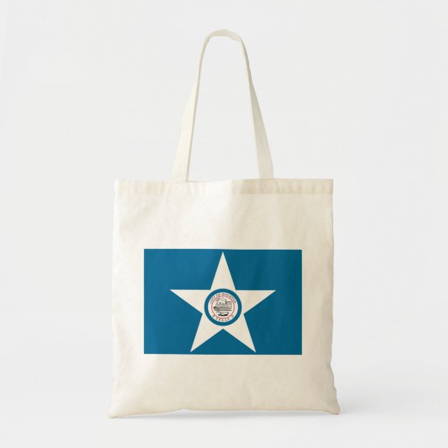 Tote Bag Drapeau de Houston (Devant)