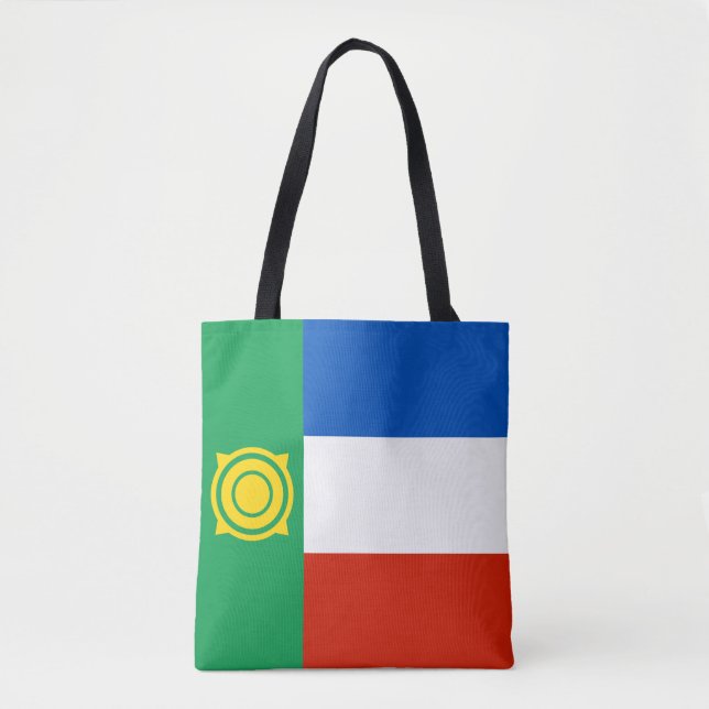 Tote Bag Drapeau de Khakassie (Devant)