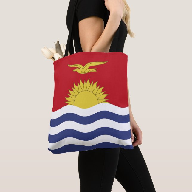 Tote Bag Drapeau de Kiribati (De près)