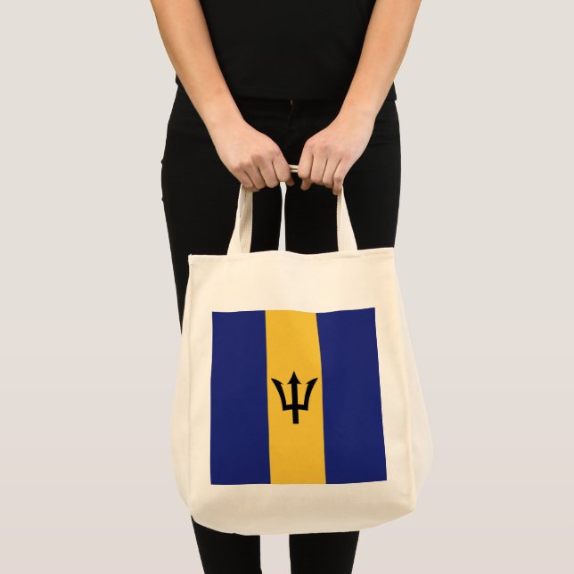 Tote Bag Drapeau de la Barbade (Devant (produit))