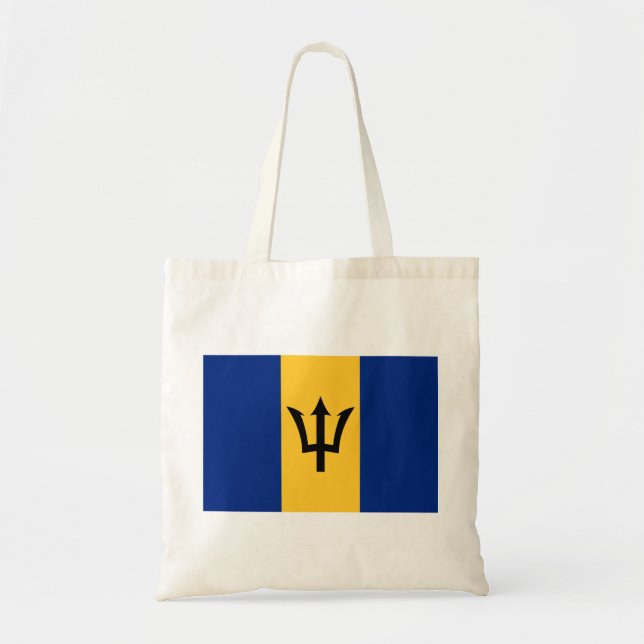 Tote Bag Drapeau de la Barbade (Bajan) (Devant)