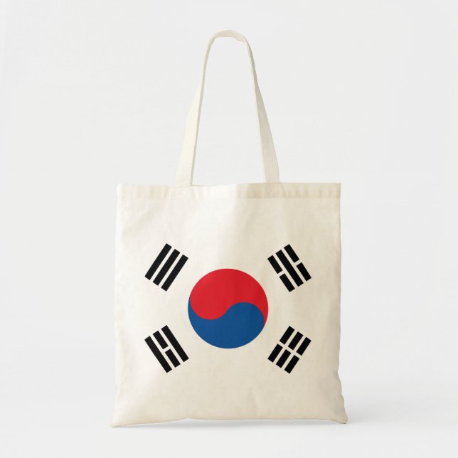 Tote Bag Drapeau de la Corée du Sud (Devant)
