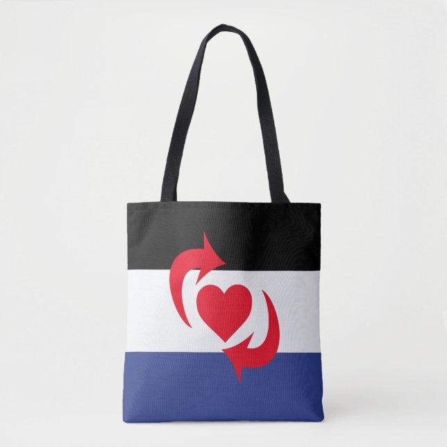 Tote Bag Drapeau de la fierté Switch (Devant)