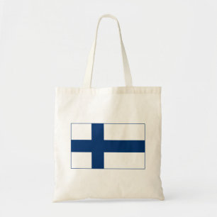 Tote Bag Drapeau de la Finlande