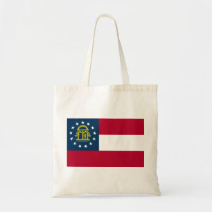 Tote Bag Drapeau de la Géorgie (États-Unis)