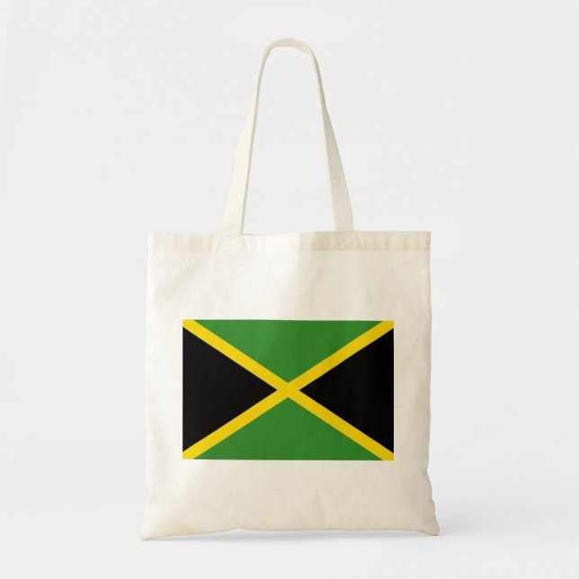 Tote Bag Drapeau de la Jamaïque (Devant)