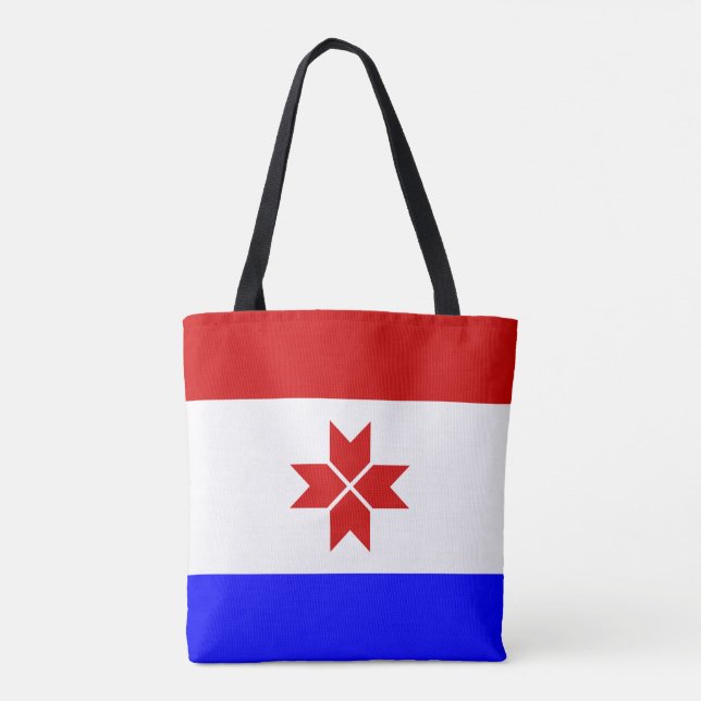Tote Bag Drapeau de la Mordovie (Dos)