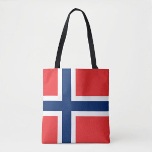 Tote Bag Drapeau de la Norvège