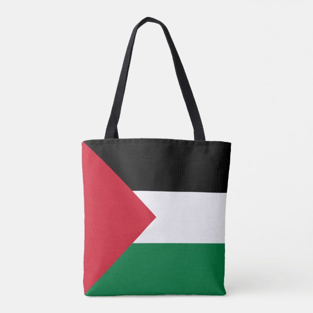 Tote Bag Drapeau de la Palestine (Dos)