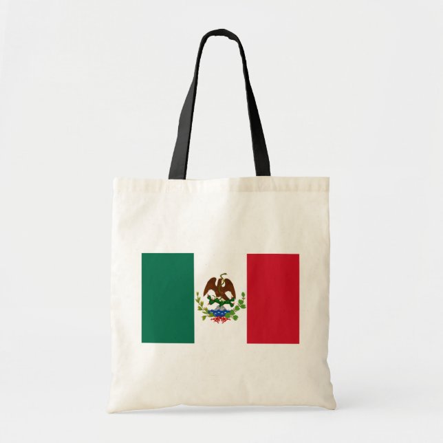 Tote Bag Drapeau de la République mexicaine : 1824-1835, Pè (Devant)