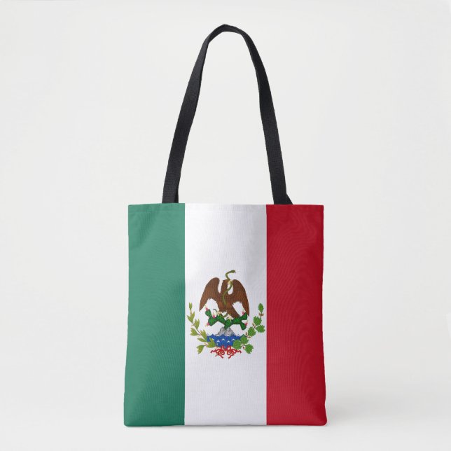 Tote Bag Drapeau de la République mexicaine : 1824-1835, Pè (Devant)