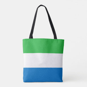 Tote Bag Drapeau de la Sierra Leone