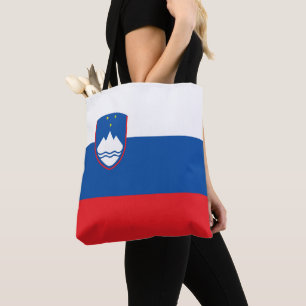 Tote Bag Drapeau de la Slovénie