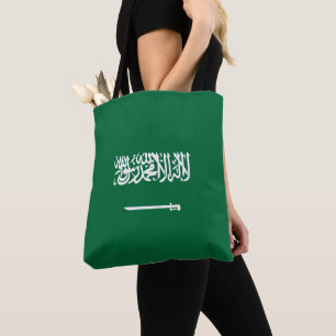 Tote Bag Drapeau de l'Arabie saoudite