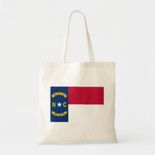 Tote Bag Drapeau de l'État de Caroline du Nord