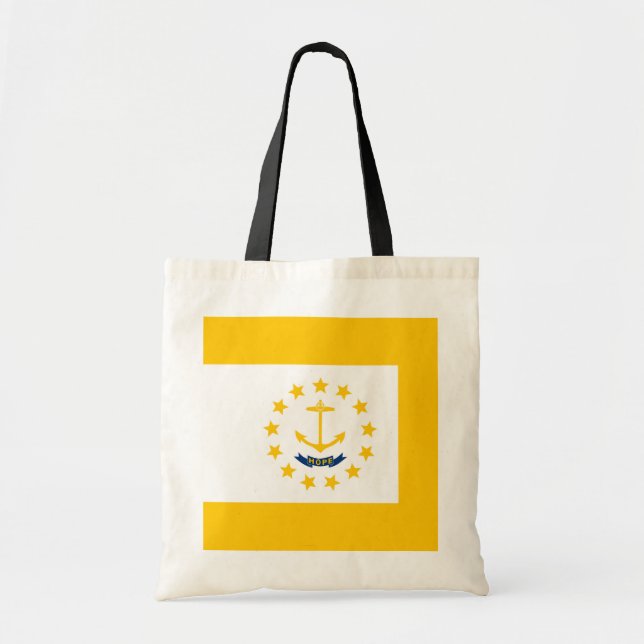 Tote Bag Drapeau de l'État de Rhode Island (Devant)