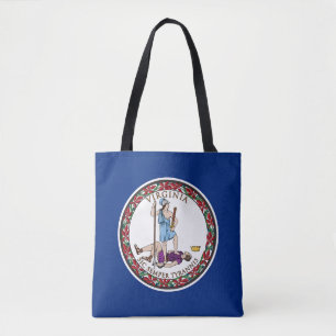 Tote Bag Drapeau de l'État de Virginie
