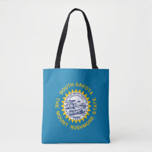 Tote Bag Drapeau de l'État du Dakota du Sud