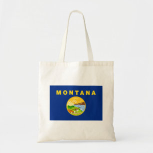 Tote Bag Drapeau de l'État du Montana
