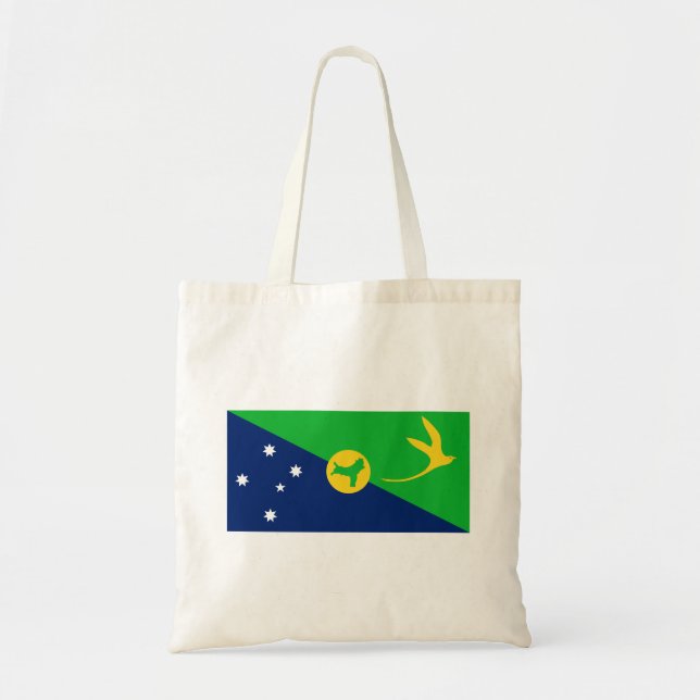 Tote Bag Drapeau de l'île Christmas (Devant)