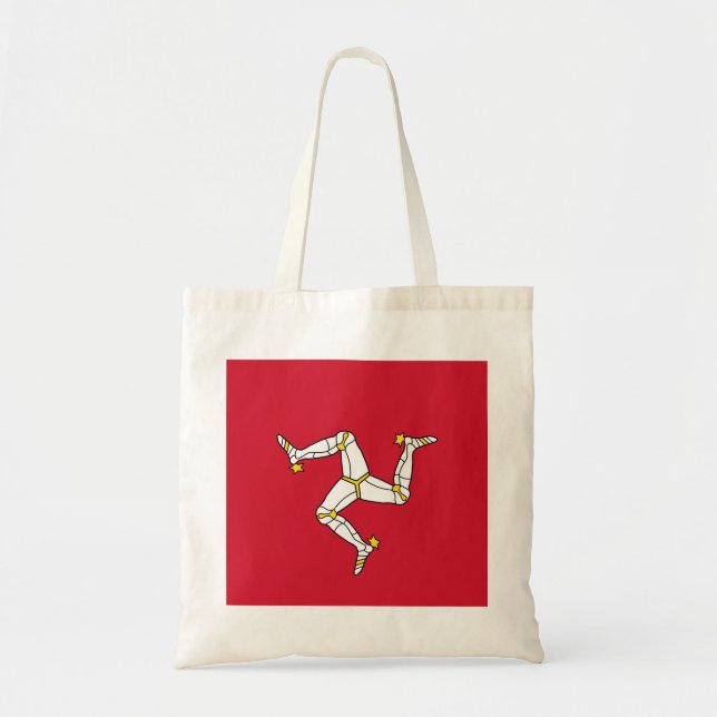 Tote Bag Drapeau de l'île de Man (Devant)
