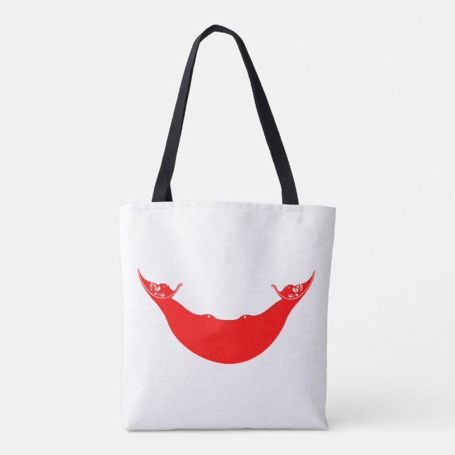 Tote Bag Drapeau de l'île de Pâques (Dos)