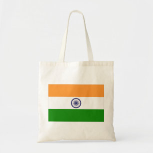Tote Bag Drapeau de l'Inde
