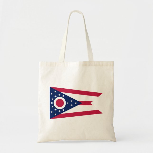 Tote Bag Drapeau de l'Ohio (Devant)