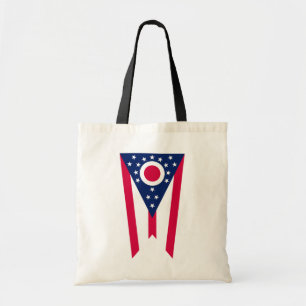 Tote Bag Drapeau de l'Ohio : la bannière Buckeye State