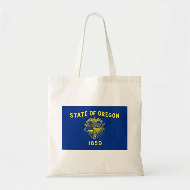 Tote Bag Drapeau de l'Oregon (Devant)
