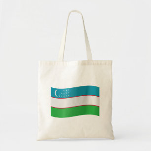 Tote Bag Drapeau de l'Ouzbékistan