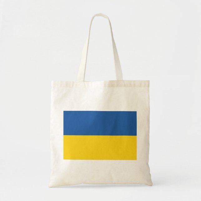 Tote Bag Drapeau de l'Ukraine (Devant)