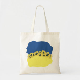 Tote Bag Drapeau de l'Ukraine aux tournesols