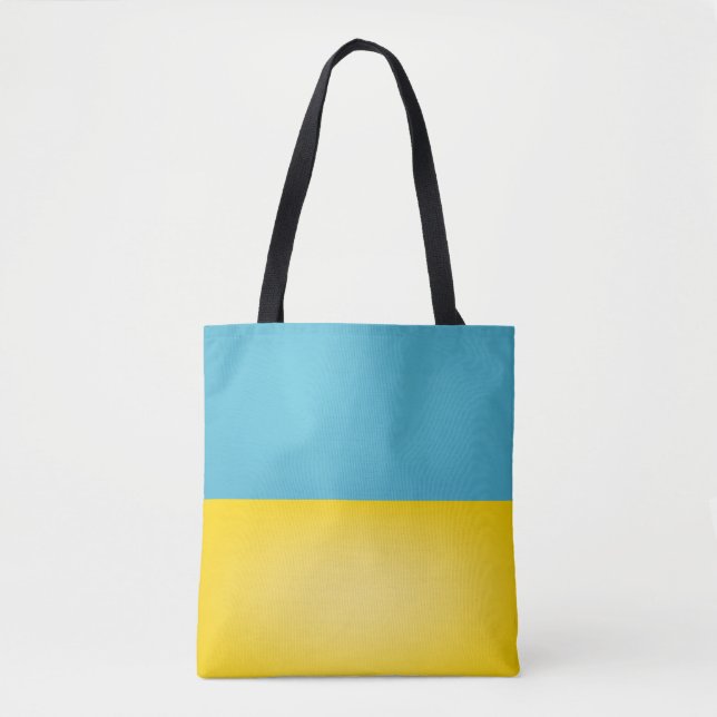 Tote Bag Drapeau de l'Ukraine cool (Devant)