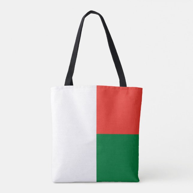 Tote Bag Drapeau de Madagascar (Dos)