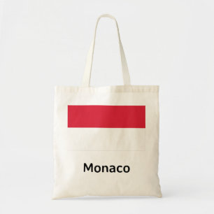 Tote Bag Drapeau de Monaco