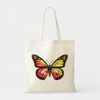 Tote Bag Drapeau de monarque à papillon de Sicile