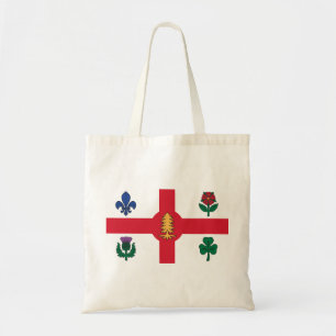 Tote Bag Drapeau de Montréal (Québec)