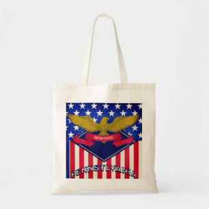 Tote Bag Drapeau de Pennsylvanie États-Unis