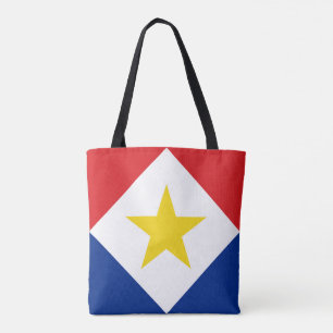 Tote Bag Drapeau de Saba